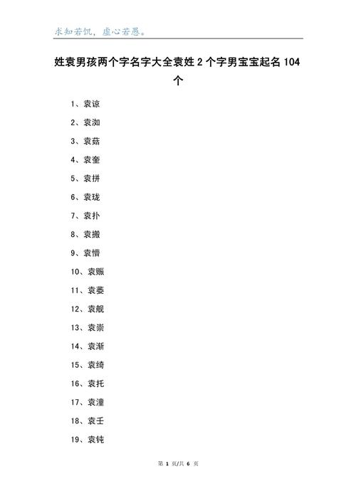 取名字免费起名男宝宝两个字 新生男孩起名字大全两个字