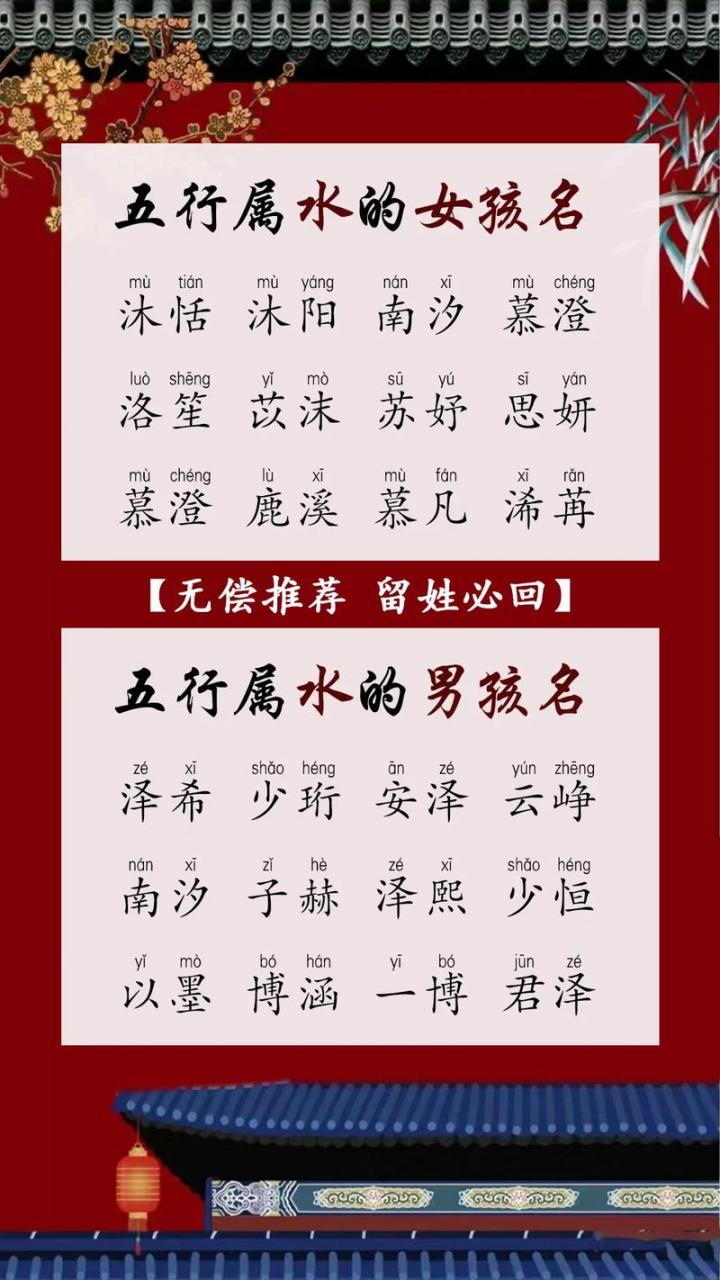 喜水喜金的宝宝取名 喜金女孩取名大全