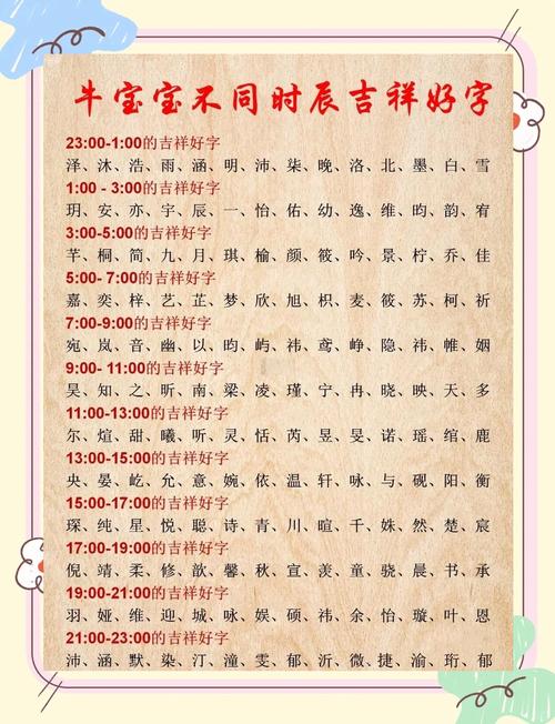 牛年的宝宝有日字取名 牛年出生的宝宝取名